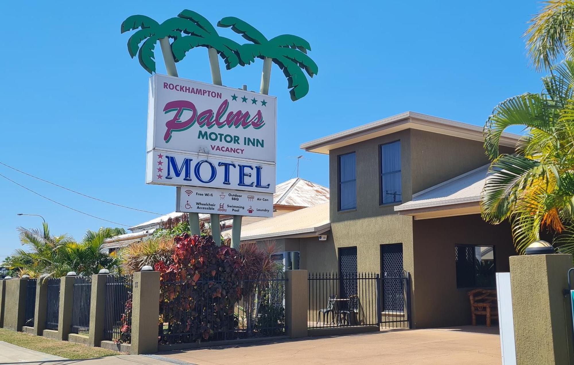 Rockhampton Palms Motor Inn Eksteriør bilde